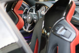 Dinmann CF | BMW F82 | M4 Front Seat Backrest unlocking Cover (PAIR)