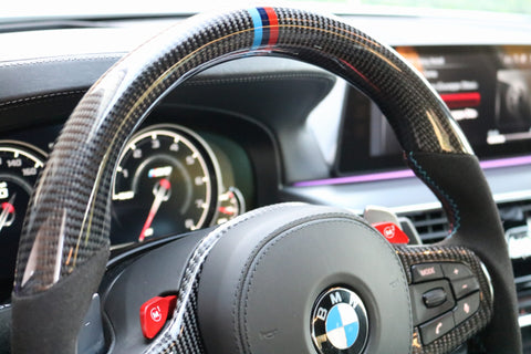 Dinmann CF | F90 M5 | Carbon Fiber Steering Wheel with up to $700 Refund Option
