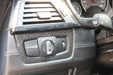 Dinmann CF | BMW FXX | Cover, Light Operating Unit light switch trim