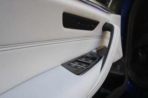 Dinmann CF - BMW F90 M5 and G30 5 Series window control Trims front L & R