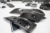 Dinmann CF | BMW E60 | E60 M5 window control trims pre lci finished in carbon fiber