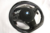 Dinmann CF Steering Wheel with performance light| E6X M5 & M6 | - with up to 300$ Refund Option