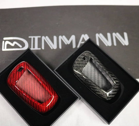 Dinmann CF | F90 M5 | g30 5 series dry Carbon Fiber key fob covers