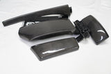 Dinmann CF | E60 M5 e60 5 series | center console top trims refinished in Carbon Fiber full replacement