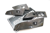 Dinmann CF | BMW E60 | E60 M5 window control trims pre lci finished in carbon fiber