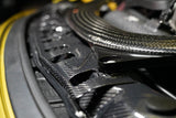BMW F80 M3 F82 M4 F87 M2  2, 3, 4 series Carbon Fiber Radiator Support Brace in 3 layer carbon fiber.