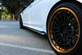 Dinmann CF  | BMW F90 M5 | Side Skirts lip extension