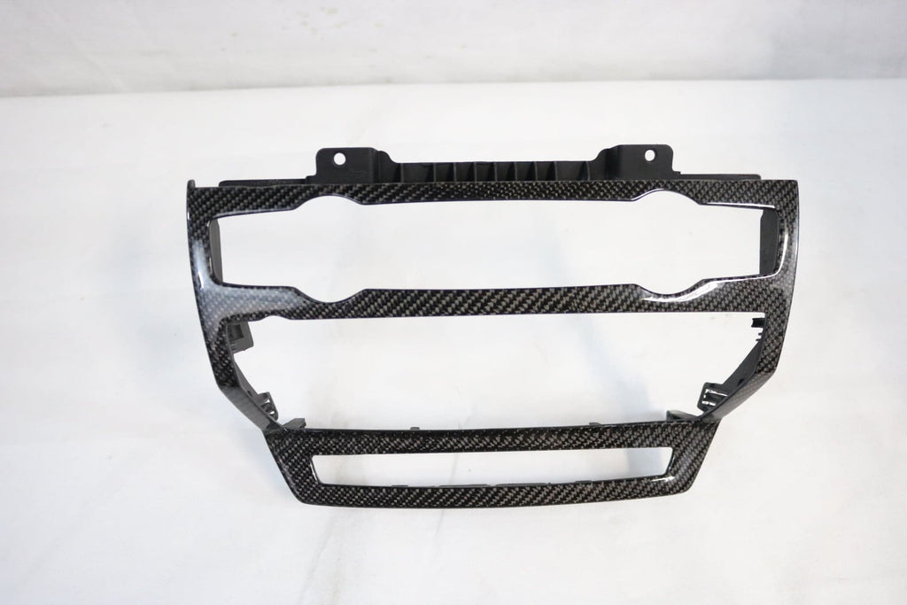 Dinmann CF | BMW E70/E71 X5 X6 | Trim panel, HVAC & Stereo Cover