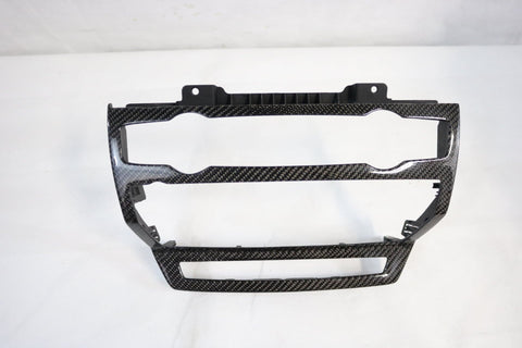 Dinmann CF | BMW E70/E71 X5 X6 | Trim panel, HVAC & Stereo Cover
