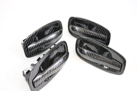 Dinmann CF | BMW E60 | Door Handles both lci or pre lci finished in carbon  fiber