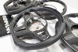 BMW G80 M3 G82 G83 M4 CARBON FIBER CUSTOM STEERING WHEEL with PERFORMANCE LIGHT