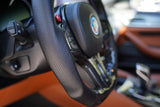 BMW G80 M3 G82 G83 M4 CARBON FIBER CUSTOM STEERING WHEEL with PERFORMANCE LIGHT