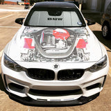 Dinmann | BMW F8X | Dinmann CSL Front Bumper in frp fiberglass