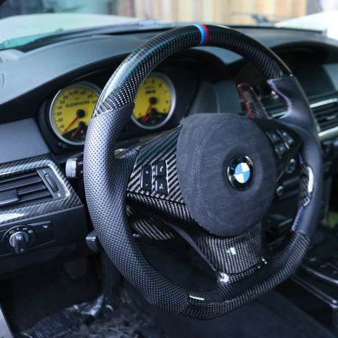 Dinmann CF Steering Wheel | E6X M5 & M6 | - with up to 300$ Refund Option