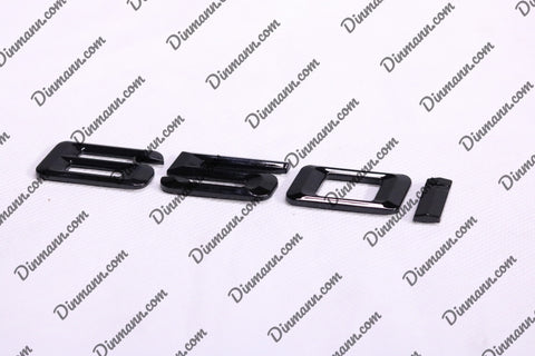 FOR BMW TRUNK LOGO 1 2 3 4 5 6 SERIES TRUNK BADGE IN GLOSSY OR MATTE BLACK