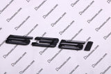 FOR BMW TRUNK LOGO 1 2 3 4 5 6 SERIES TRUNK BADGE IN GLOSSY OR MATTE BLACK
