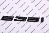 FOR BMW TRUNK LOGO 1 2 3 4 5 6 SERIES TRUNK BADGE IN GLOSSY OR MATTE BLACK