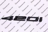 FOR BMW TRUNK LOGO 1 2 3 4 5 6 SERIES TRUNK BADGE IN GLOSSY OR MATTE BLACK