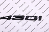 FOR BMW TRUNK LOGO 1 2 3 4 5 6 SERIES TRUNK BADGE IN GLOSSY OR MATTE BLACK