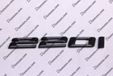 FOR BMW TRUNK LOGO 1 2 3 4 5 6 SERIES TRUNK BADGE IN GLOSSY OR MATTE BLACK