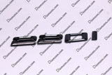 FOR BMW TRUNK LOGO 1 2 3 4 5 6 SERIES TRUNK BADGE IN GLOSSY OR MATTE BLACK