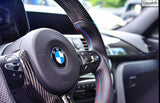 Dinmann CF | F87 M2 | F8X M3 / M4 | 2, 3 & 4 Series | Carbon Fiber Steering Wheel  - with $450 Refund Option
