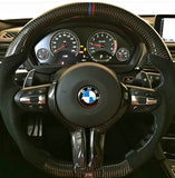 Dinmann CF | F87 M2 | F8X M3 / M4 | 2, 3 & 4 Series | Carbon Fiber Steering Wheel  - with $450 Refund Option