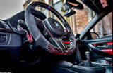 Dinmann CF | F87 M2 | F8X M3 / M4 | 2, 3 & 4 Series | Carbon Fiber Steering Wheel  - with $450 Refund Option