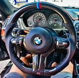 Dinmann CF | F87 M2 | F8X M3 / M4 | 2, 3 & 4 Series | Carbon Fiber Steering Wheel  - with $450 Refund Option