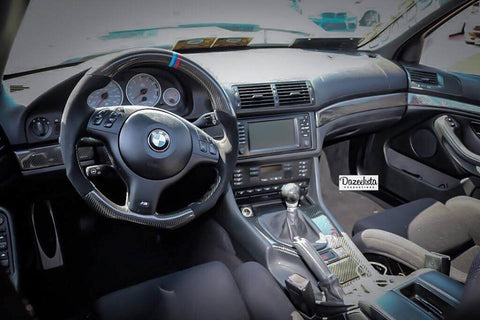 Dinmann CF Steering Wheel | E46/E39/E38/E53 M3/M5 | with up to $250 Refund Option