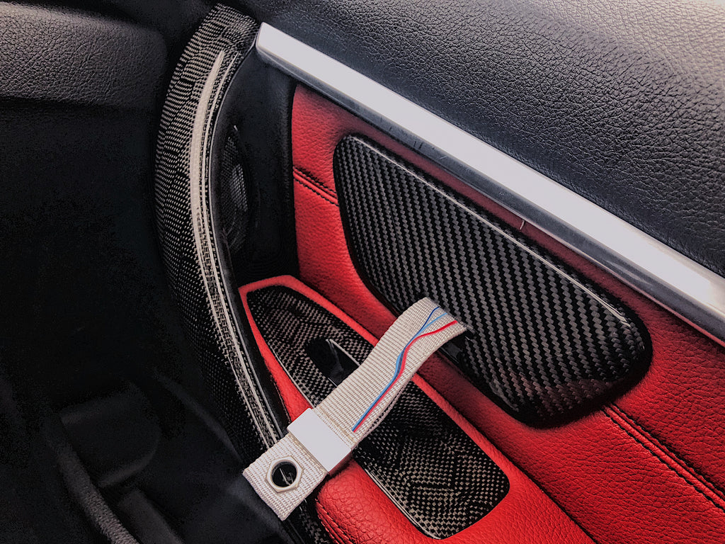 Carbon Fiber Bezel Door Pull F30 F31 F32 F36 F80 F82 F83